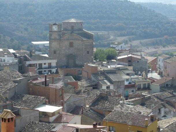 Hostal Casiano Camarasa Bagian luar foto